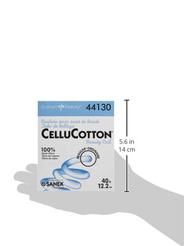 Cellucotton Beauty Coil - 100% Rayon Hair Rollers for Easy Styling | Regular Size