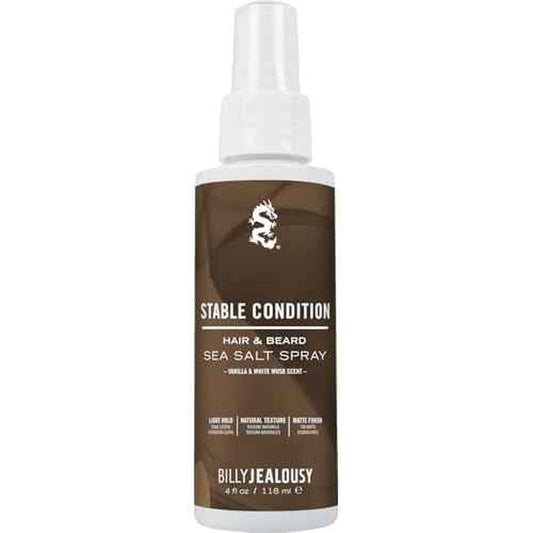 Billy Jealousy Sea Salt Spray, Texturizing and Volumizing Hair Spray for All Hair Types and Beard Lengths