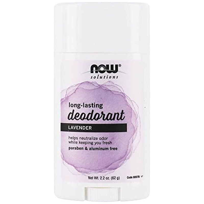 Now Foods Long Lasting Deodorant Stick - 2.2 oz 6 Pack