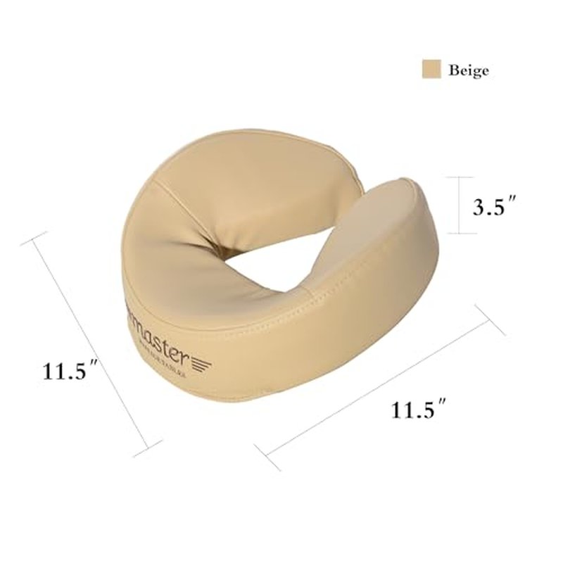 Master Massage Patented Ultra Plush Memory Foam Face Cushion Pillow Headrest