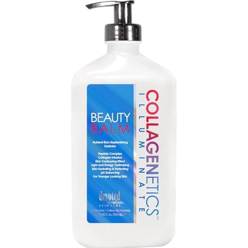 Devoted Creations Collagenetics Beauty Balm - Nutrient Rich Replenishing Post Light Hydrator