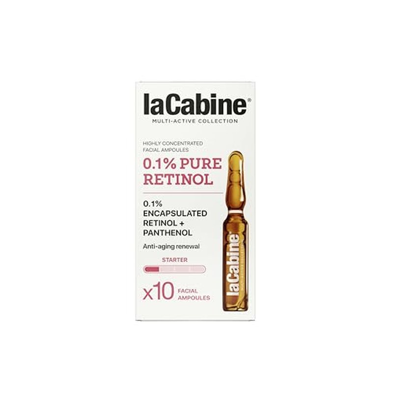 La Cabine Pure Retinol 10 Ampoules of 2 ml One Size,No Colour