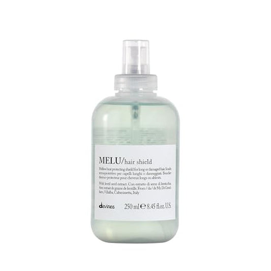 Davines MELU Hair Shield, Heat Protection, Soft And Shiny Results For All Hair Types, 8.42 Fl Oz