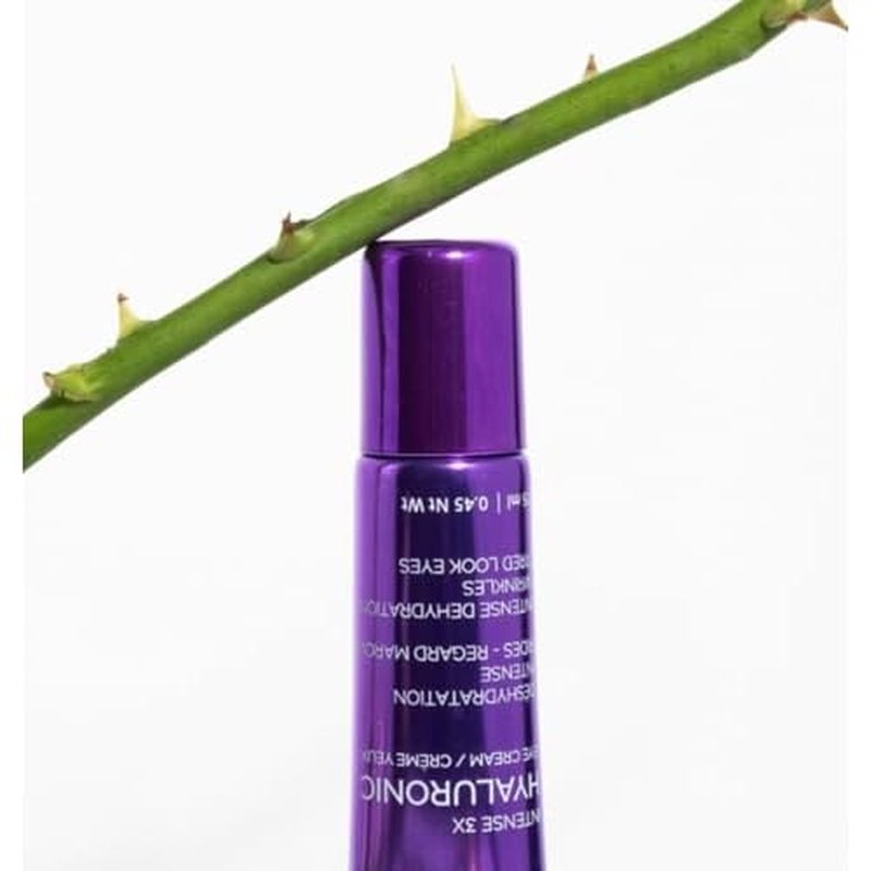 Christian BRETON Intense 3X Hyaluronic Eye Cream - Deeply Hydrating Under Eye Cream with Hyaluronic Acid - Shea Butter & Superfruits - Ophthalmologist Tested, Made in France - 10 ml / 0.45 oz