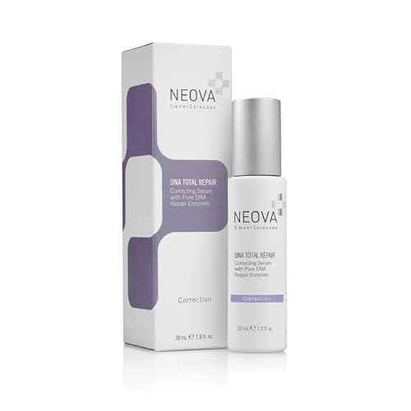 NEOVA SmartSkincare DNA Total Repair Serum 30 mL, 1 fl. Oz. | Reduces Wrinkles, Uneven Texture, & Hyperpigmentation | Sun Damage Repair Serum