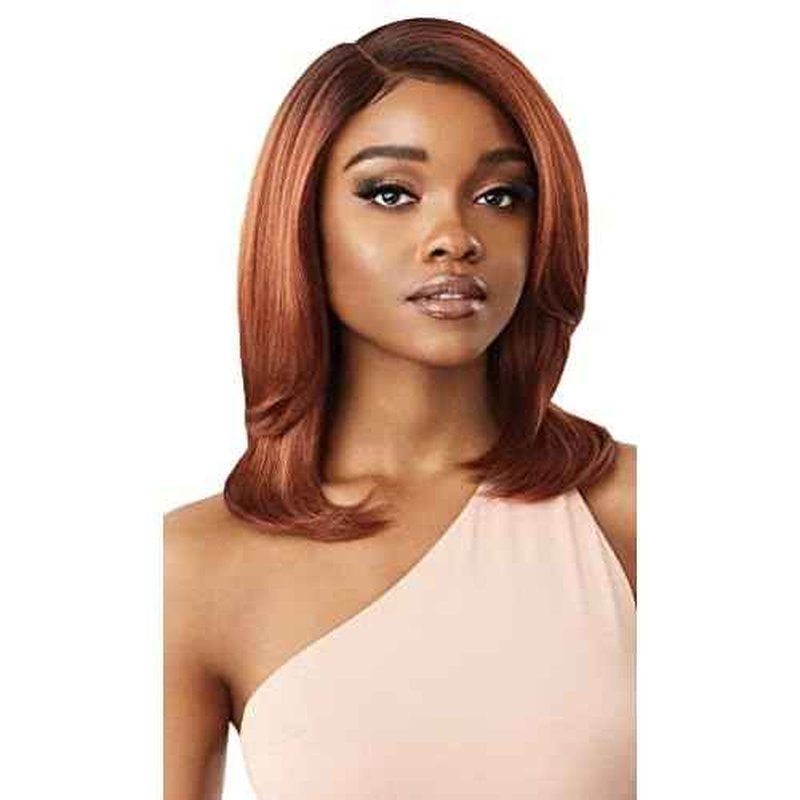 Outre Synthetic Melted Hairline Swiss Lace Front Wig - SABRINA (1B)