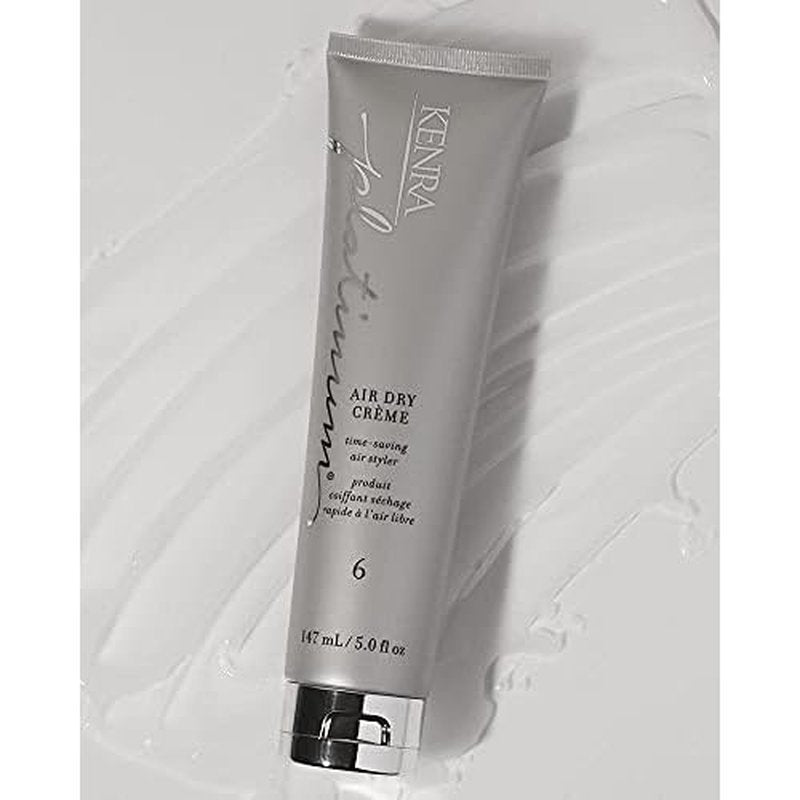 Platinum Air Dry Cr?me 6 | Time-Saving Air Styler | Enhances Natural Body | Tames Frizz With Delicate Hold | Natural, Product Free Finish | All Hair Types