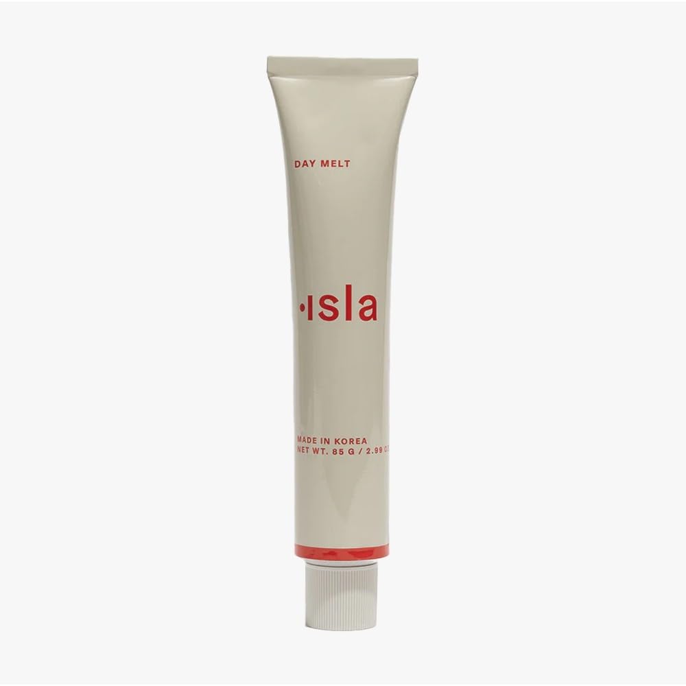 ISLA Day Melt Cleansing Balm Melts Makeup, SPF & Pollution Without Stripping, Olive Fruit Oil, Crystalline Cellulose & Vitamin E, Barrier-Safe Balm-to-Milk Cleanser, Made in Korea, 2.99 oz