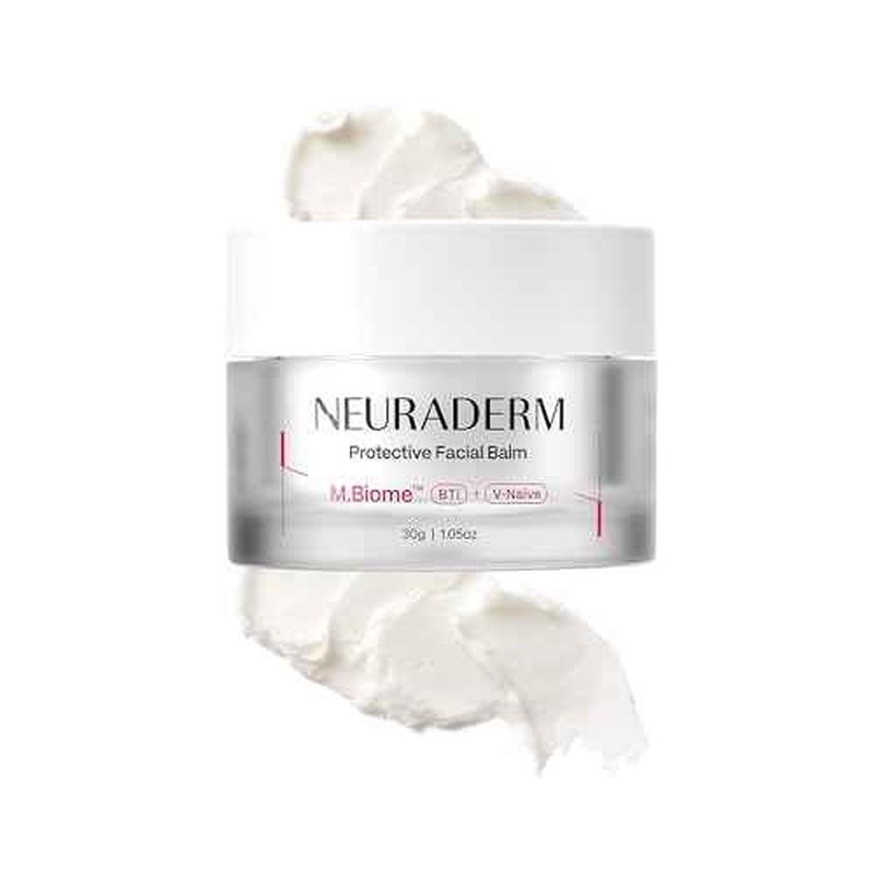 Protective Facial Balm, Rich Cream Ceramide Moisturizer with Hyaluronic Acid and Cica to Protect Skin Barrier and Soothe Irritated Skin Non-Comedogenic (30g, 1.05oz)