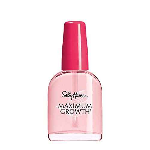 Sally Hansen Nail Treatment Maximum Growth¢ç Nail Strengthener | Base Coat & Nail Protectant | Triple Protein & Silk Formula for Strong, Healthy Nails