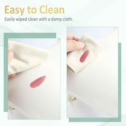 Nail Arm Rest, Arm Rest for Nails Tech, PU Leather Nail Tech Arm Rest, U-Shaped Hand Rest for Nails Tech, Foldable Manicure Hand Rests for Foot Hand Rest, White