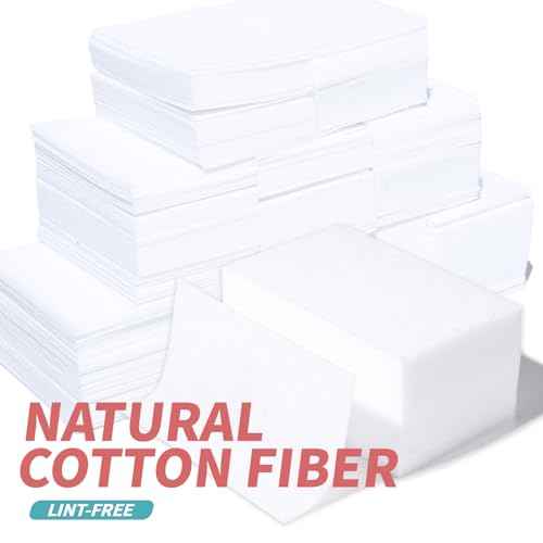 FANDAMEI Nail Polish Gel Remover Tools Kit, 10 Pcs Clear Nail Clips, 100ml Nail Polish Remover Bottle, 500 Pcs Remover Cotton Pad, Nail Brush, Cuticle Pusher, Cuticle Peeler, Nail File, Buffer Block