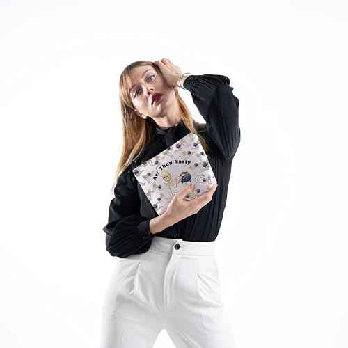 MNIGIU Withers Makeup Bag Withers Fan Gift BG3 Merch Art Thou Nasty Quote Gift (Art Thou Nasty Bag)