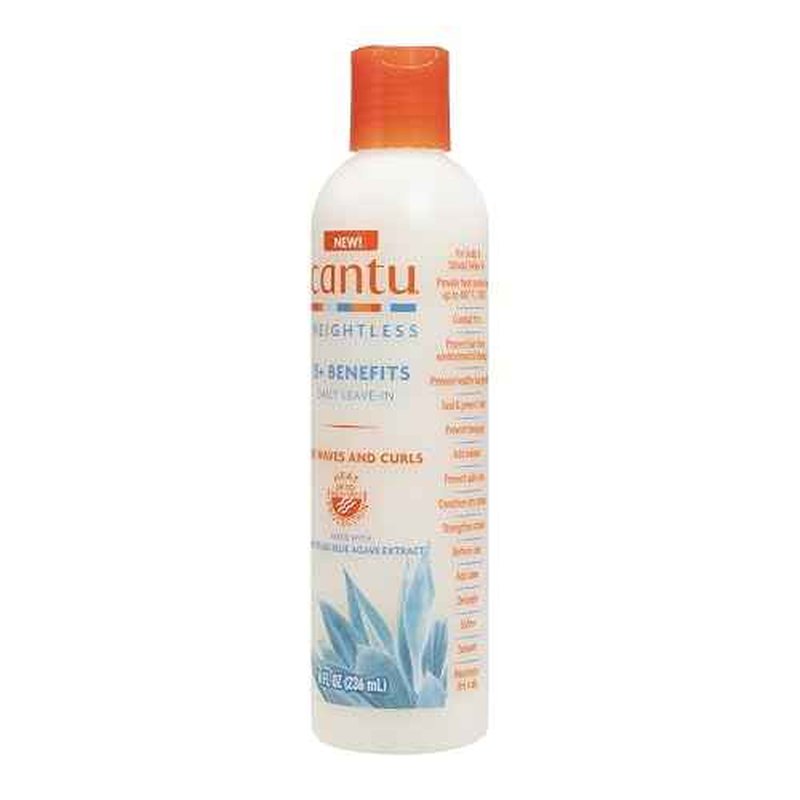 Cantu Weightless Daily Leave-In Cream, 8 fl oz
