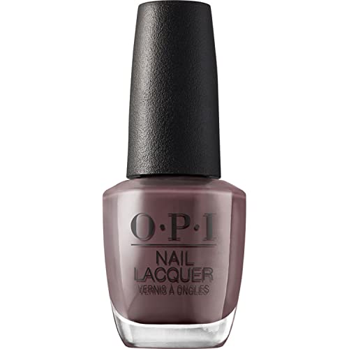 OPI Nail Lacquer Nail Polish | Opaque Dark Brown Cr?me Chip Resistant Nail Polish | Fast Drying, Streak Free