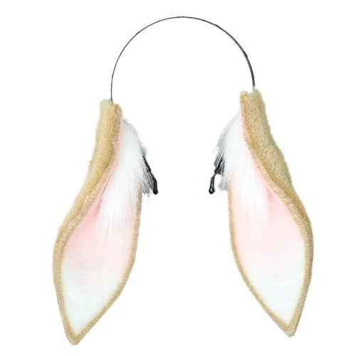 Faylay Women Cosplay Bunny Ears Rabbit Headband Animal Ears Furry Bunny Ears Party Accessories