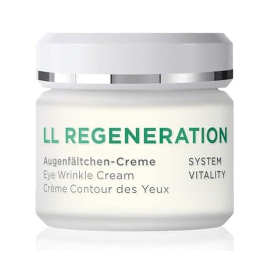 ANNEMARIE B?RLIND ? LL REGENERATION Eye Wrinkle Cream ? Natural Vitamin C + E Anti Aging Eye Cream with LL BIOCOMPLEX for Smoothed, Brighter, and Plump Skin With New Elasticity ? 1.1 Oz