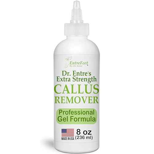 Dr. Entre's Callus Remover Gel: 8oz Extra Strength with Precision Applicator, Callus Remover for Feet, Foot Callus Remover, Foot Care, Pedicure Tools Supplies, Dead Skin Remover