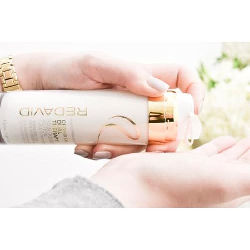 REDAVID Orchid Oil Dual Therapy Ultra Nourishing Repair - Luxury Hair Treatment made from Cymbidium Orchids for Damaged, Curly Hair - Clinically Strengthens, Adds Protein & Hydrates Hair