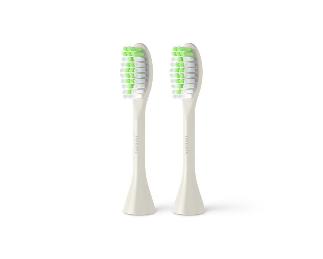 Philips One by Sonicare, 2 Brush Heads, Snow, BH1022/07 (Pack of 2)