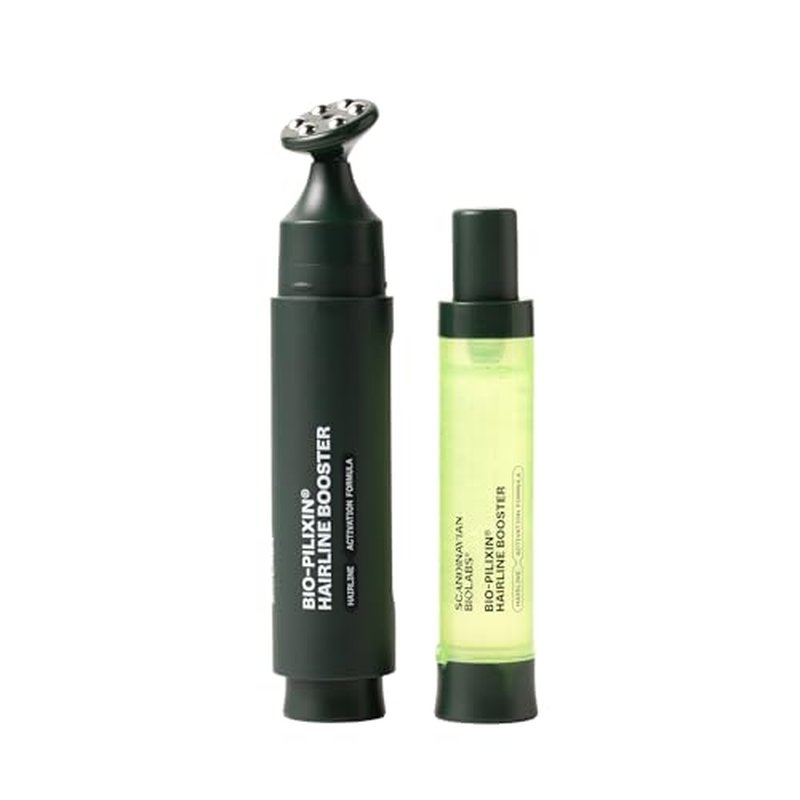 Scandinavian Biolabs Bio-Pilixin¢ç Hairline Booster | Hair Activation Formula with a Massaging Applicator, For Hairline Longevity, Vegan, 15 mL/ 0.5 oz