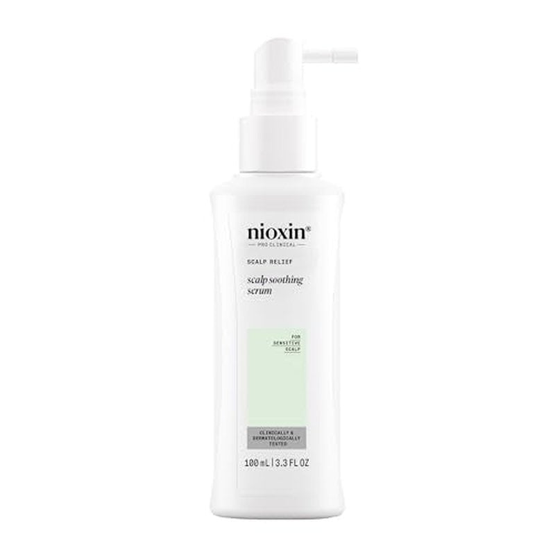 NIOXIN Scalp Relief Scalp Soothing Serum | Leave-in Treatment for Sensitive Scalp| Made with Aloe Vera and Vitamin E | 3.3 Fl Oz