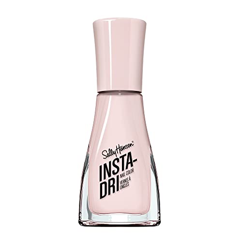 Sally Hansen Insta-Dri Nail Polish | Quick Dry, Long Lasting, Streak-Free Shine | Semi-Opaque, Glossy | 239 In a Blush | Pale Pink Nude Nail Color