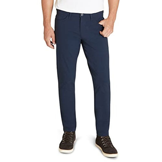 Weatherproof Vintage Hiking Pants - Men Straight Slim Fit Chino Mens Travel Pant, Lightweight Stretch Casual Pants for Men