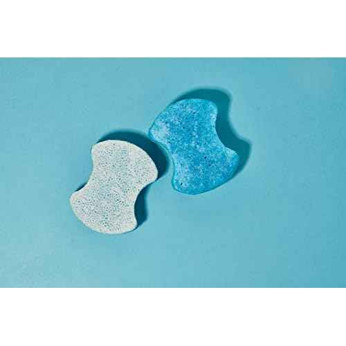 Spongables Pedi Scrub Foot Exfoliating 20+ Wash Sponge, Clean & Fresh, 3 Count
