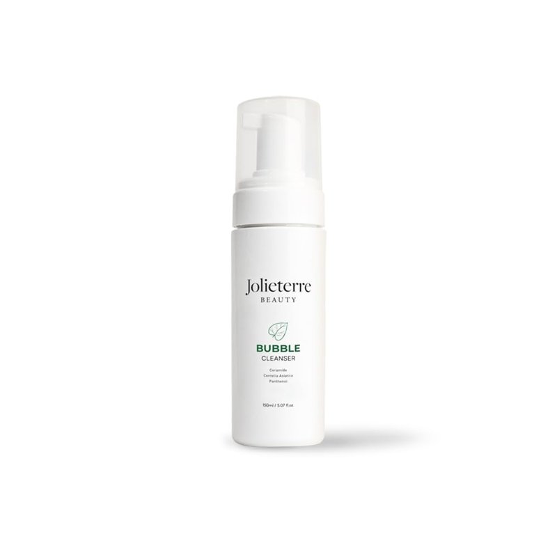 Jolieterre Bubble Cleanser, Soft Foaming Face Wash with Hydrating Formula