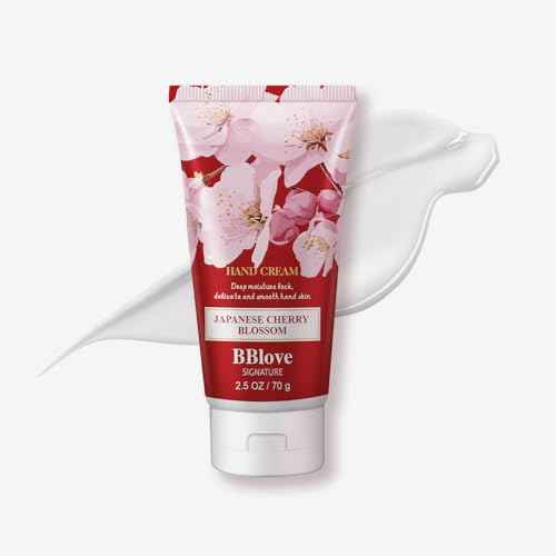 Hand & Body Cream Gift Set, Hand Lotion Set Deeply Moisturizing for Rough Hands, Best Gift Ideas for Women,Travel Size, Japanese Cherry Blossom