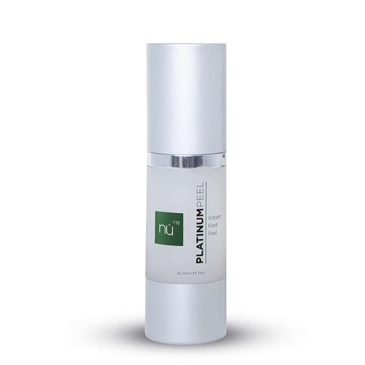 nu119 Platinum Instant Foot Peeling Spray – Professional-Grade Exfoliating Foot Peel for Dry, Cracked & Rough Skin – Callus & Dead Skin Remover – Fast-Acting Spray with Luxury Foot File