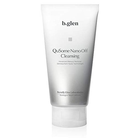 «Ó?«°«ì«ó b.glen QuSome NanoOff Cleansing 120g/4.23oz. | Advanced Hybrid Makeup Remover | Boldly removes even the finest dirt and makeup