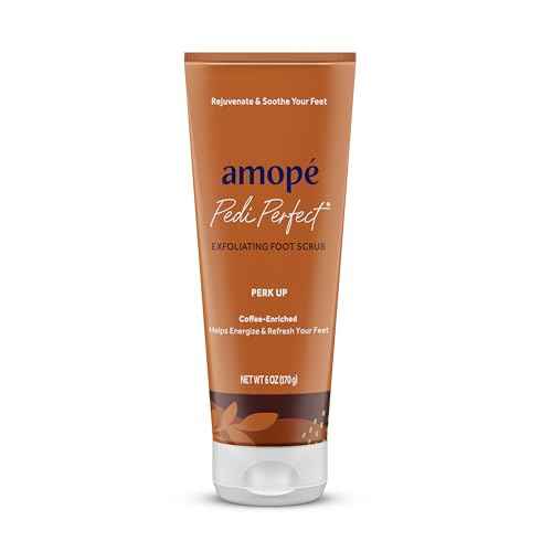 Amop? Rejuvenating Kit - Contains Exfoliating Sugar Foot Scrubs with Epsom Salt, Coffee and a Nourishing Blend of Moisturizers to Rejuvenate, Smooth, Soothe & Relax your Feet, with Foot & Leg Scrubber