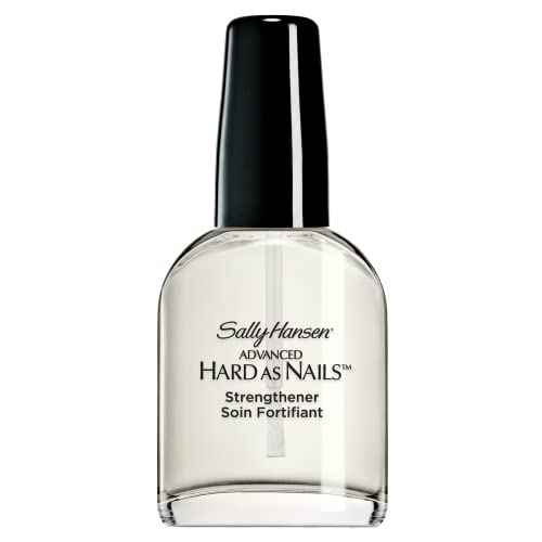 Sally Hansen Nail Treatment Advanced Hard as Nails¢â Clear Nail Strengthener | Fortified with Retinol & Nylon | Strengthens & Nourishes Weak Nails