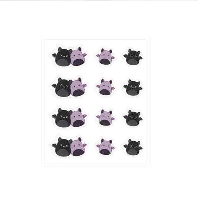 TONYMOLY x Squishmallows Halloween Emily + Zumirez the Bat Blemish Patches ? Hydrocolloid Acne Spot Treatment with Salicylic Acid ? Cute K-Beauty Pimple Patches ? 24 Count