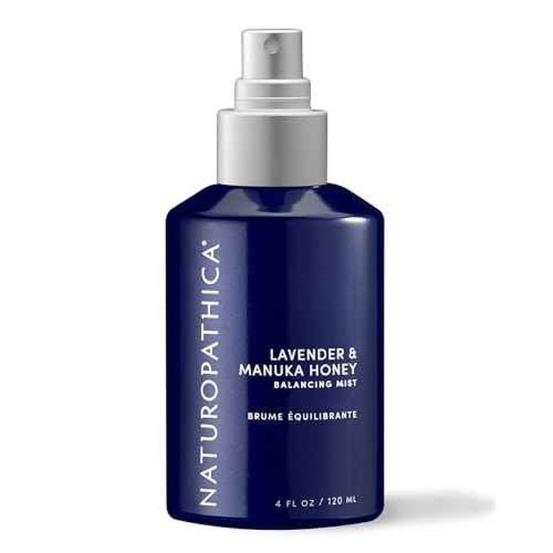 Naturopathica Lavender & Manuka Honey Face Mist, Face Spray for Moisturizing, Calming & Balancing Skin, Facial Spray to Help Reduce Redness & Boost Hydration, Purifies Skin, 4 fl oz