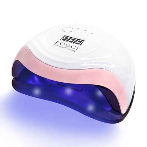 168W UV LED Nail Lamp, UV Light for Nails Dryer for Gel Nail Polish Curing Lamp, Auto Sensor, Professional Nail Light,Compatible with All Gel Types