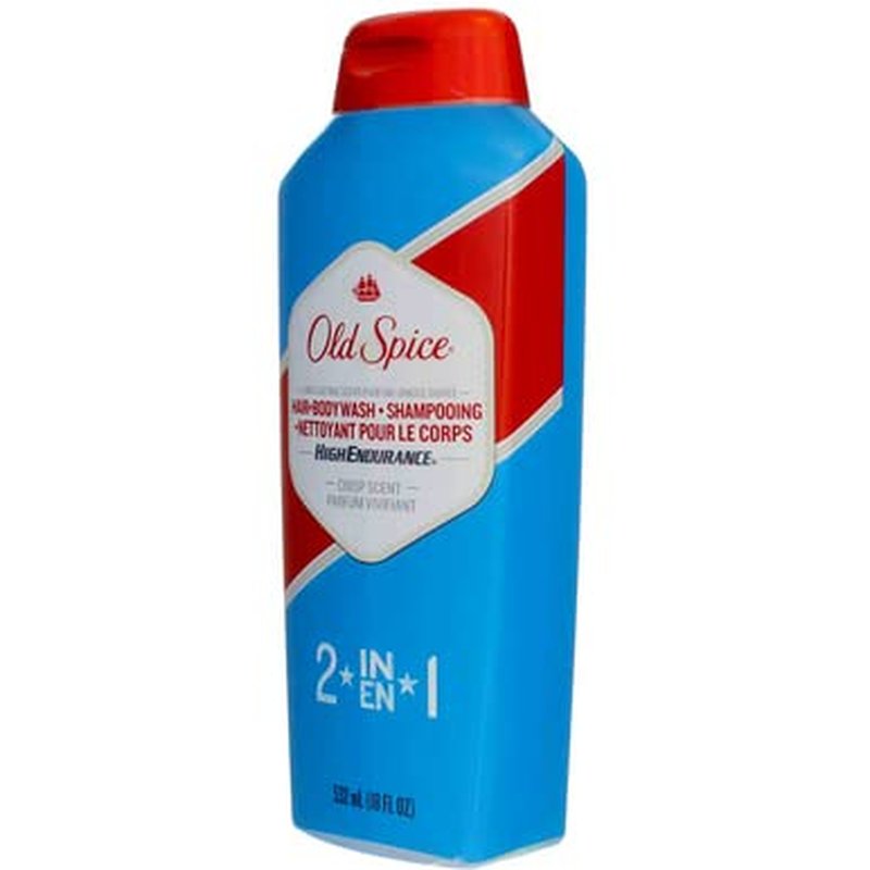 Old Spice Hair & Body Wash - High Endurance Formula | 18 oz (Pack of 3)