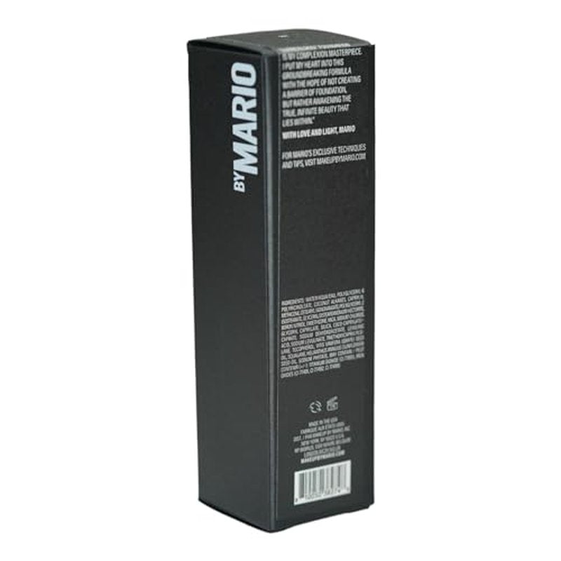 MAKEUP BY MARIO SurrealSkin Liquid Foundation, Liquid Formula, Vegan, Long-wearing coverage, Hydrating, Natural Finish, Size 30 mL (19C - medium dark with cool undertone)