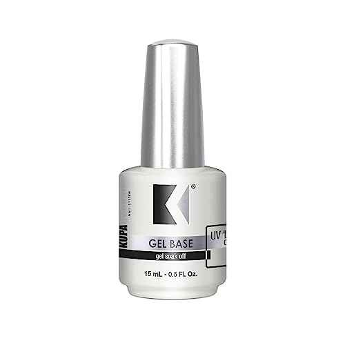 KUPA GelFinity - Soak Off Gel - Base Coat 0.5 Fl Oz
