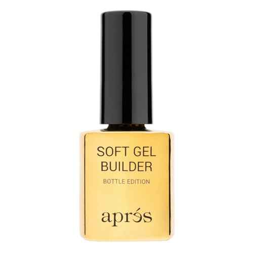 Apr?s Soft Gel Builder in a Bottle, Self-Leveling Soak-Off Gel-X Nail Extension Thickening Strengthener