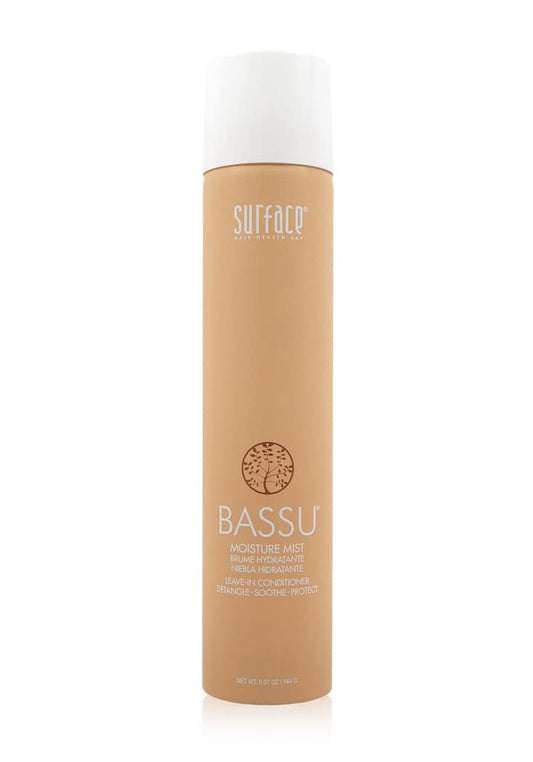 Bassu Moisture Mist Leave-In Conditioner - Cleanses & Moisturizes | Sulfate-Free Shine - 6oz