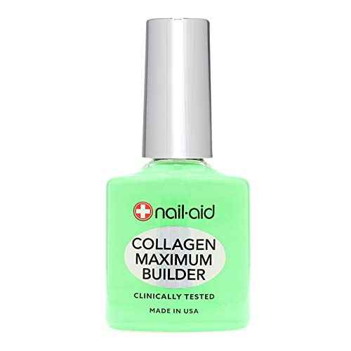 NAIL-AID Collagen Power Coat, Clear, 0.55 Fluid Ounce