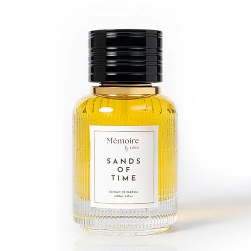 Azha Sands of Time Long Lasting Arabian Perfumes for Women - Extrait De Parfum Spray 100 ML (3.4 OZ) with Bergamot, Saffron & Sandalwood Notes ? Classic Ladies Perfume and Elegant Gift for Women