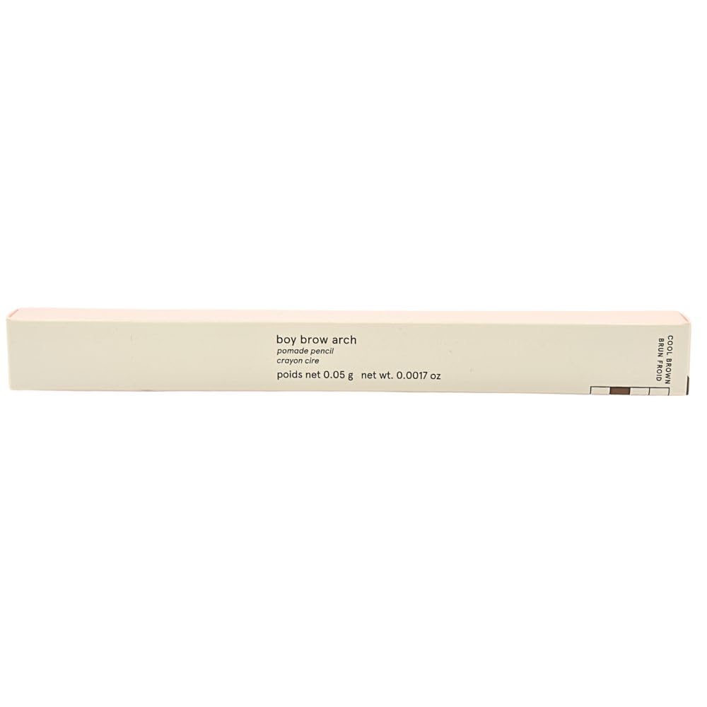 Glossier Boy Brow Arch 2-in-1 Longwear Pomade Eyebrow Pencil Cool Brown