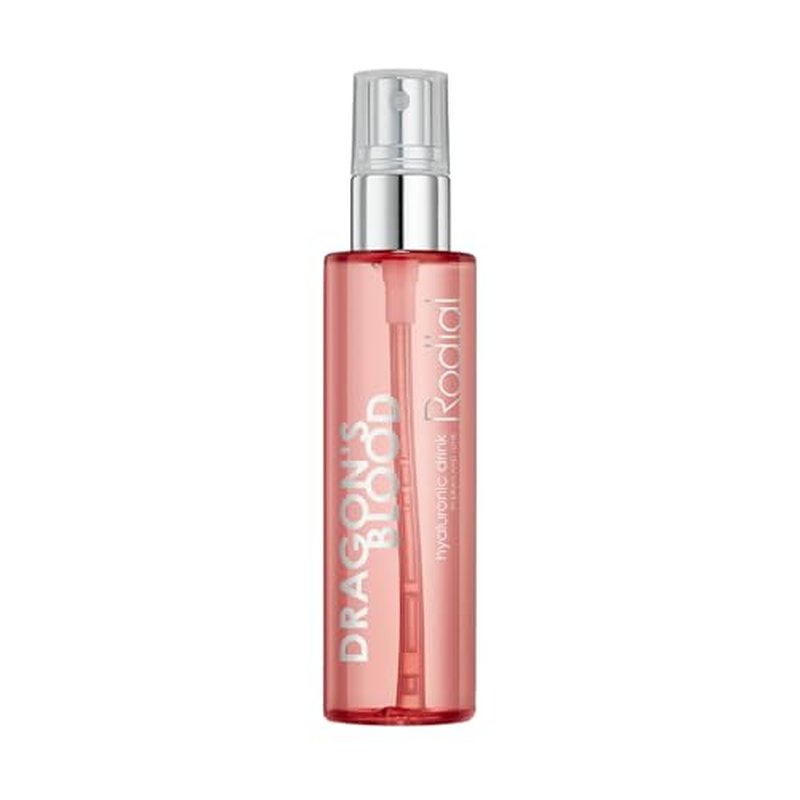 Rodial Dragon's Blood Hyaluronic Drink 3.4 fl.oz - Re-energize and Refresh - Hydrating Makeup Primer, Dewy Setting Spray, Tonic and Serum in One