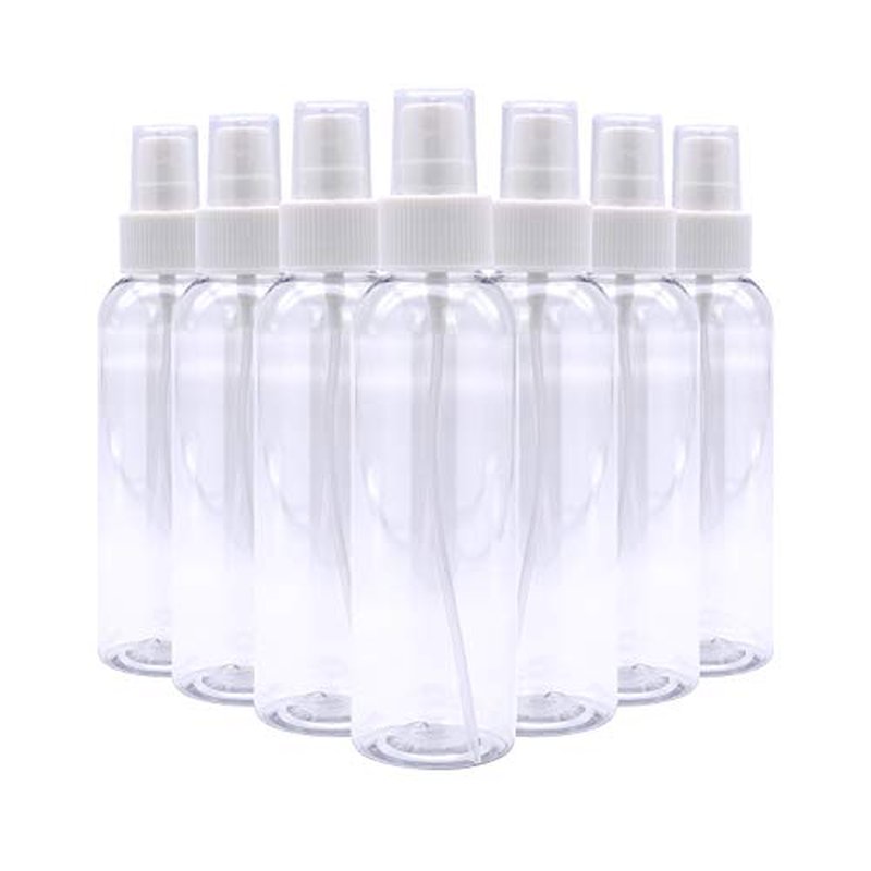 TRENDBOX 4oz Travel Size Spray Bottles, 48Pack Fine Mist Small Empty Plastic Spray Bottle, Leak Proof BPA-Free Travel Essentials Cosmetic Containers