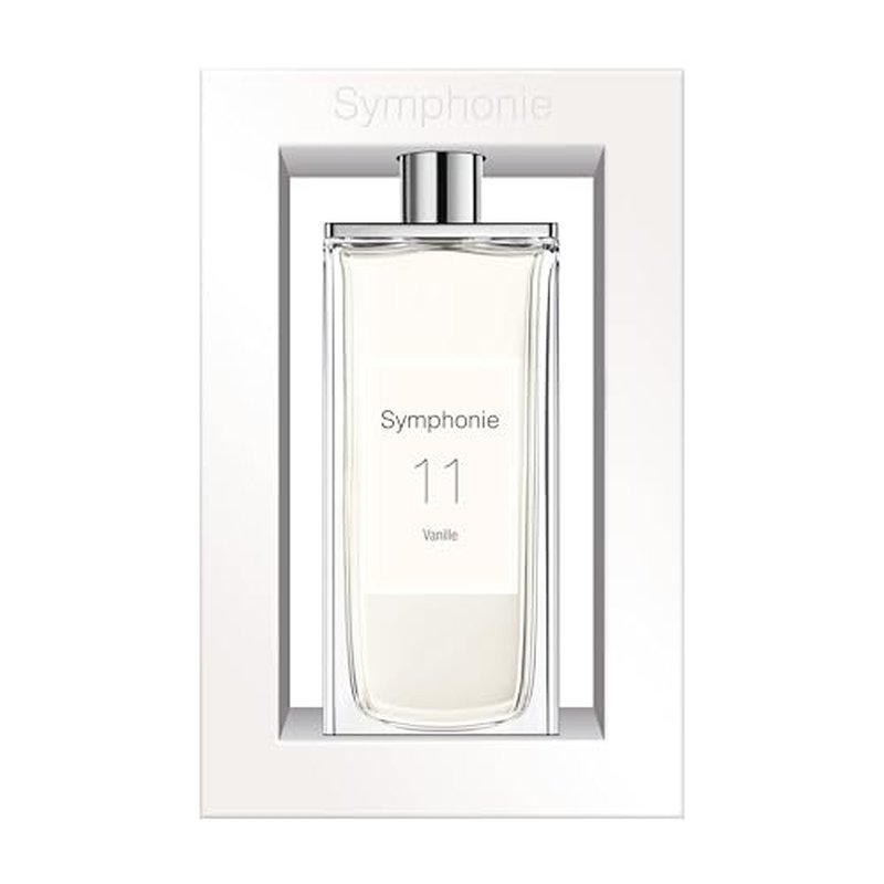 EVAFLORPARIS SYMPHONIE 11 Vanille Eau de Parfum for Women ? Gourmand Vanilla & Spicy Notes with Pink Pepper, Jasmine and Sandalwood ? Timeless Fragrance ? Made in France 3.4 Fl Oz