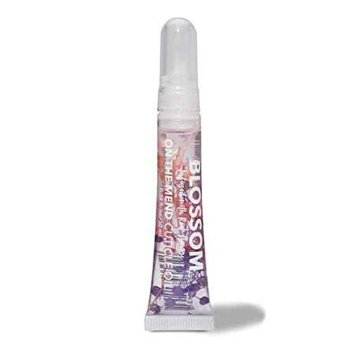 Blossom Cuticle Oil Pen for Nails, On the Mend Scented Travel Nail Oil for Growth and Strength, Infused with Real Flowers 0.34oz, Spring Bouquet